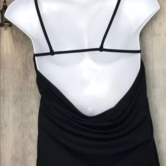 Fabletics Tank Top  Miri Black Strappy - Picture 3 of 10